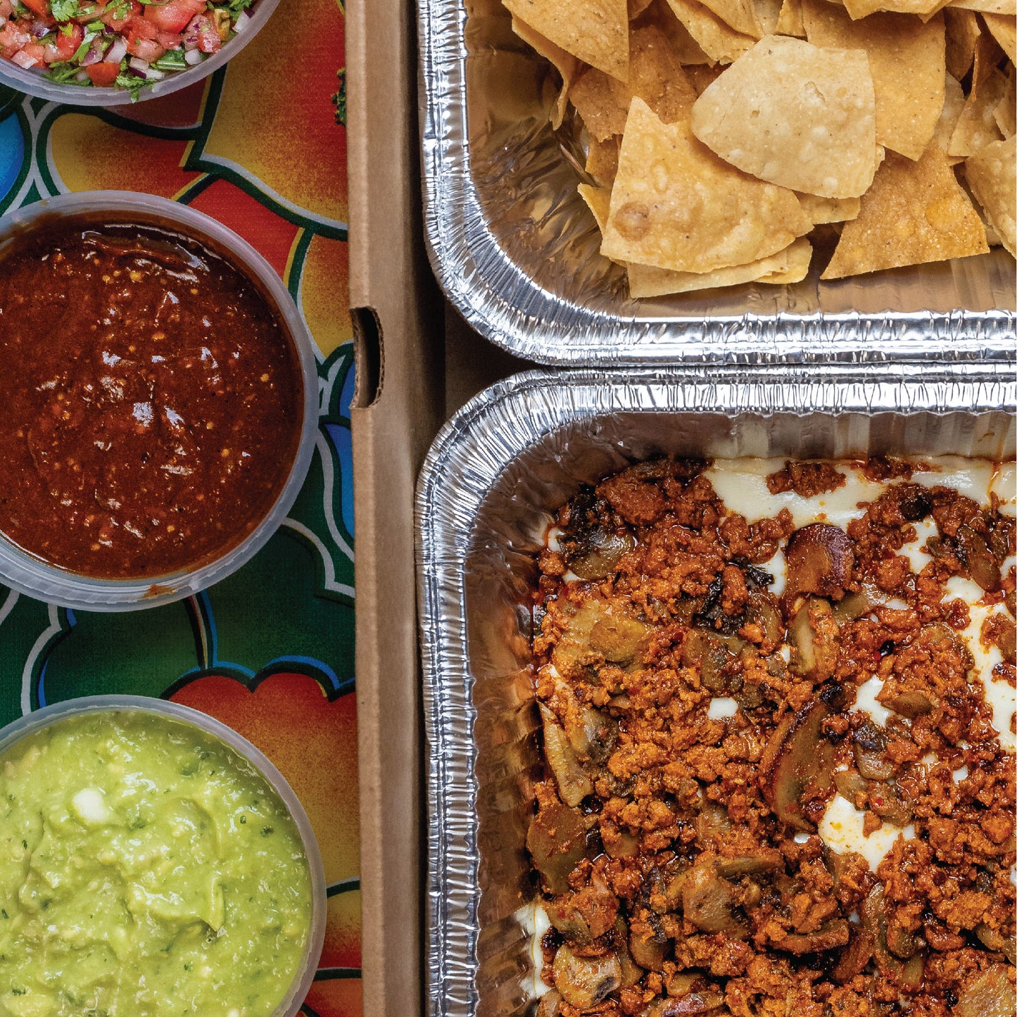 Big Game Chori-Queso Party Dip Set by Bricia Lopez of Guelaguetza