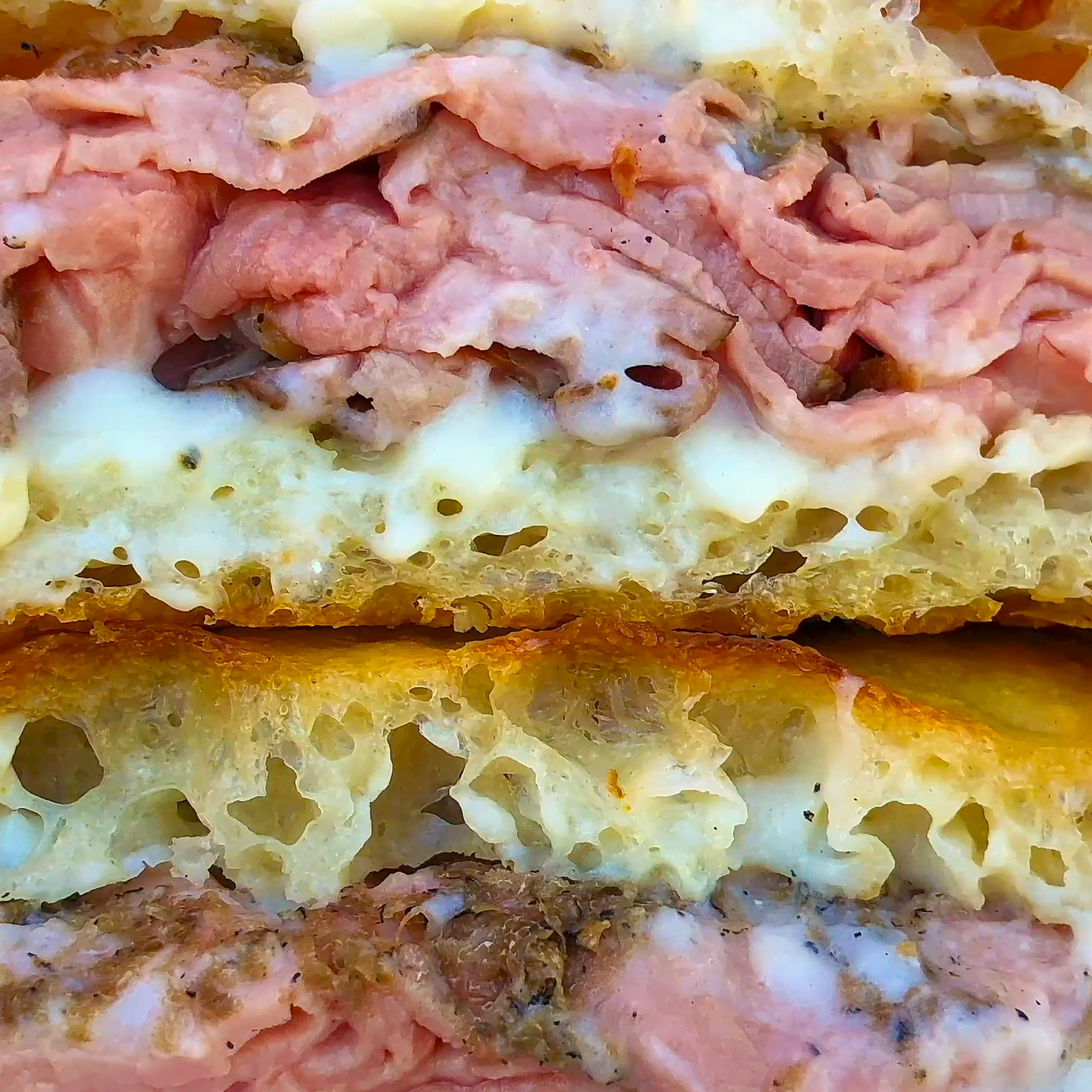 The Wagyu Parmesan Fondue Black Truffle Sandwich