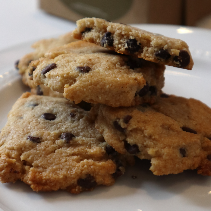 Grain-Free Chewy Chocolate Chip Cookies