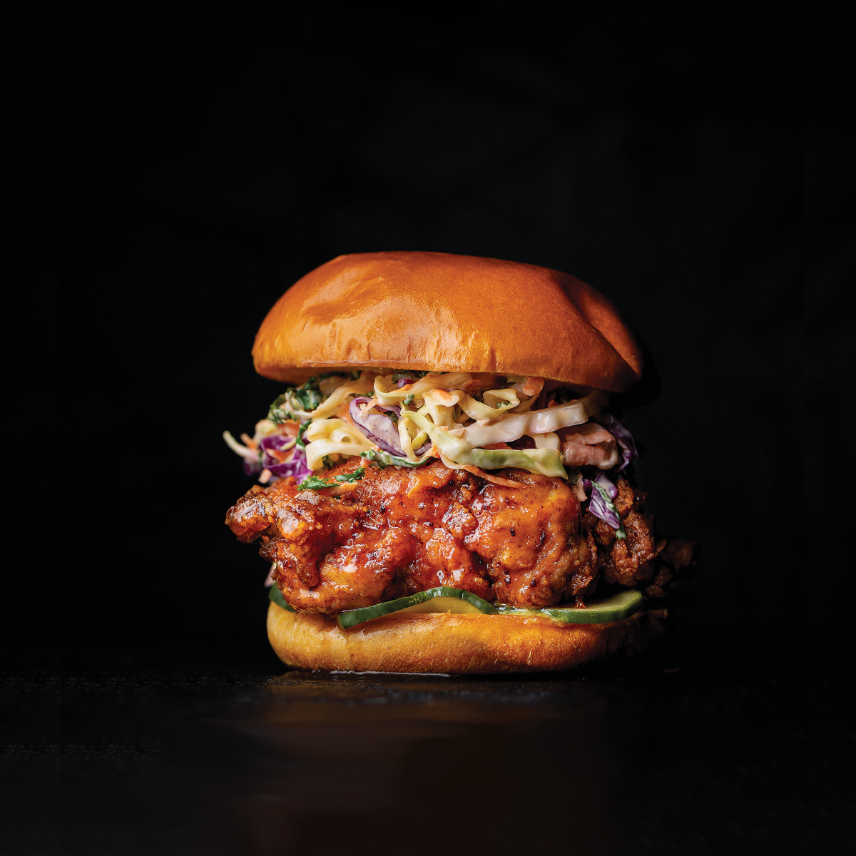 Fried Chicken Sandwich "Hippie Meal" by Le Coupe X JuneShine