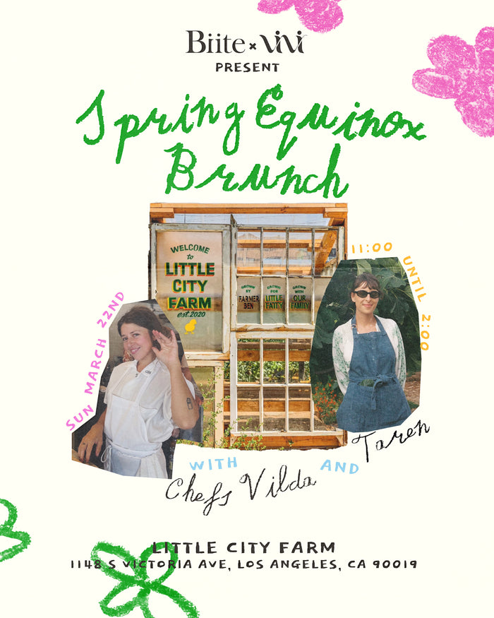 Spring Equinox Brunch with Chefs Taren & Vilda