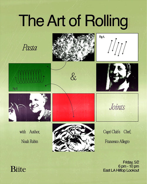 The Art of Rolling: Joints, Pasta, and La Dolce Vita with Chef Francesco Allegro & Author Noah Rubin