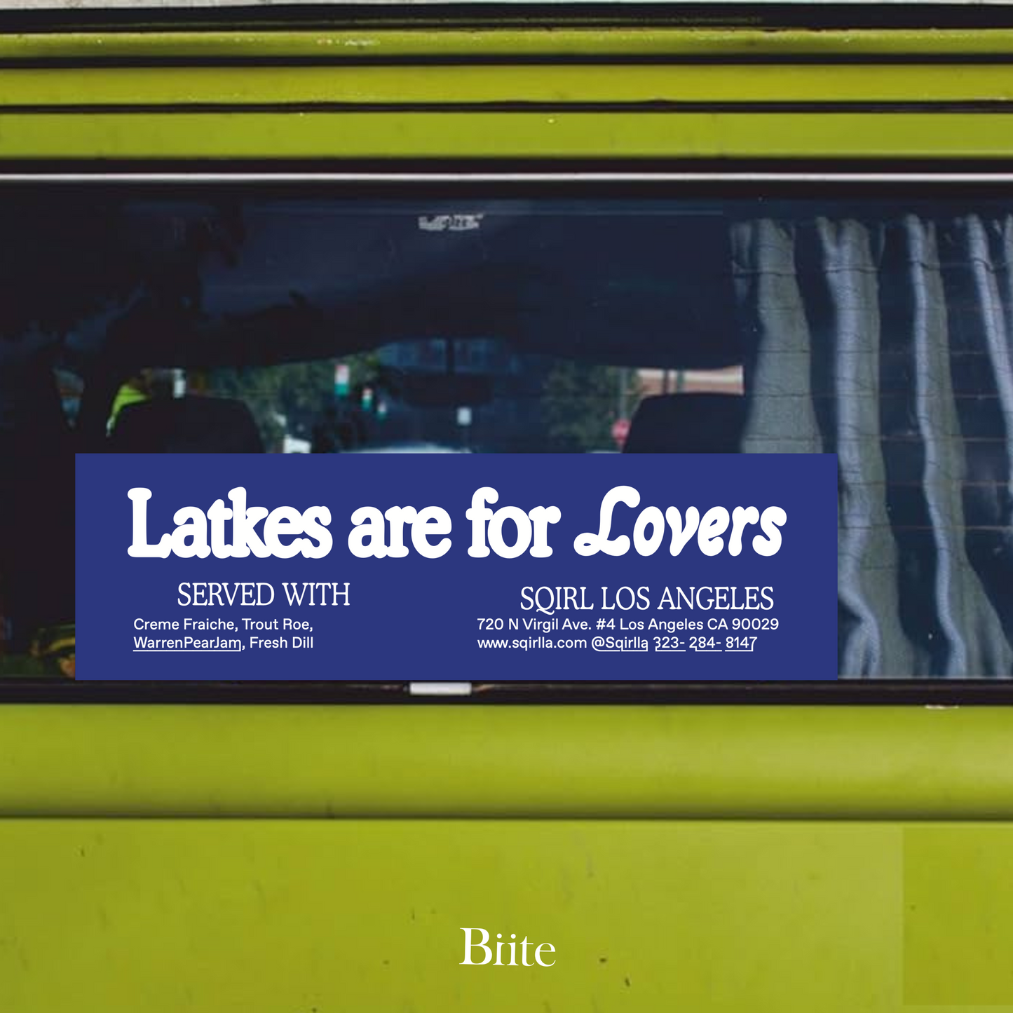 Sqirl Presents: I ♡ L.A.TKES