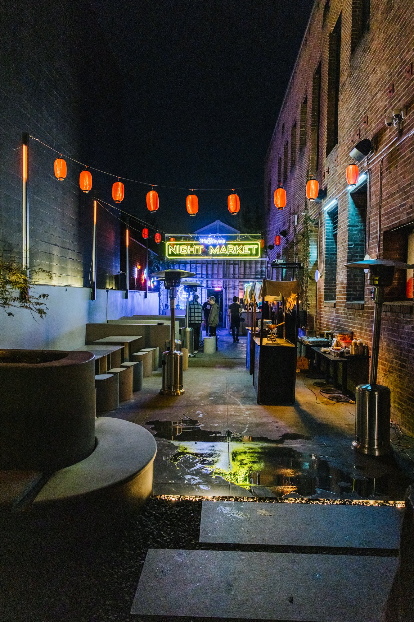 A Guided Taste of Life & Thyme's Cyberpunk Night Market