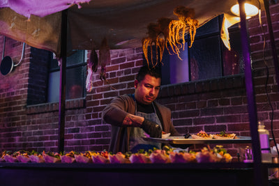 A Guided Taste of Life & Thyme's Cyberpunk Night Market