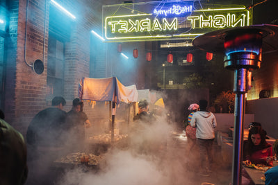 A Guided Taste of Life & Thyme's Cyberpunk Night Market