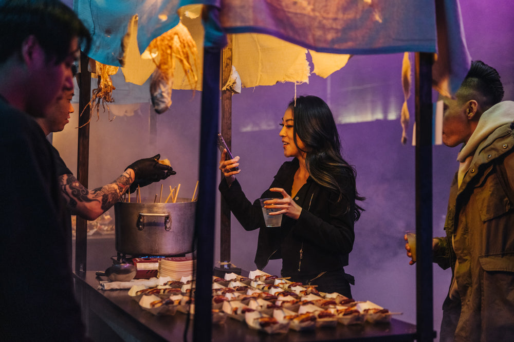 A Guided Taste of Life & Thyme's Cyberpunk Night Market