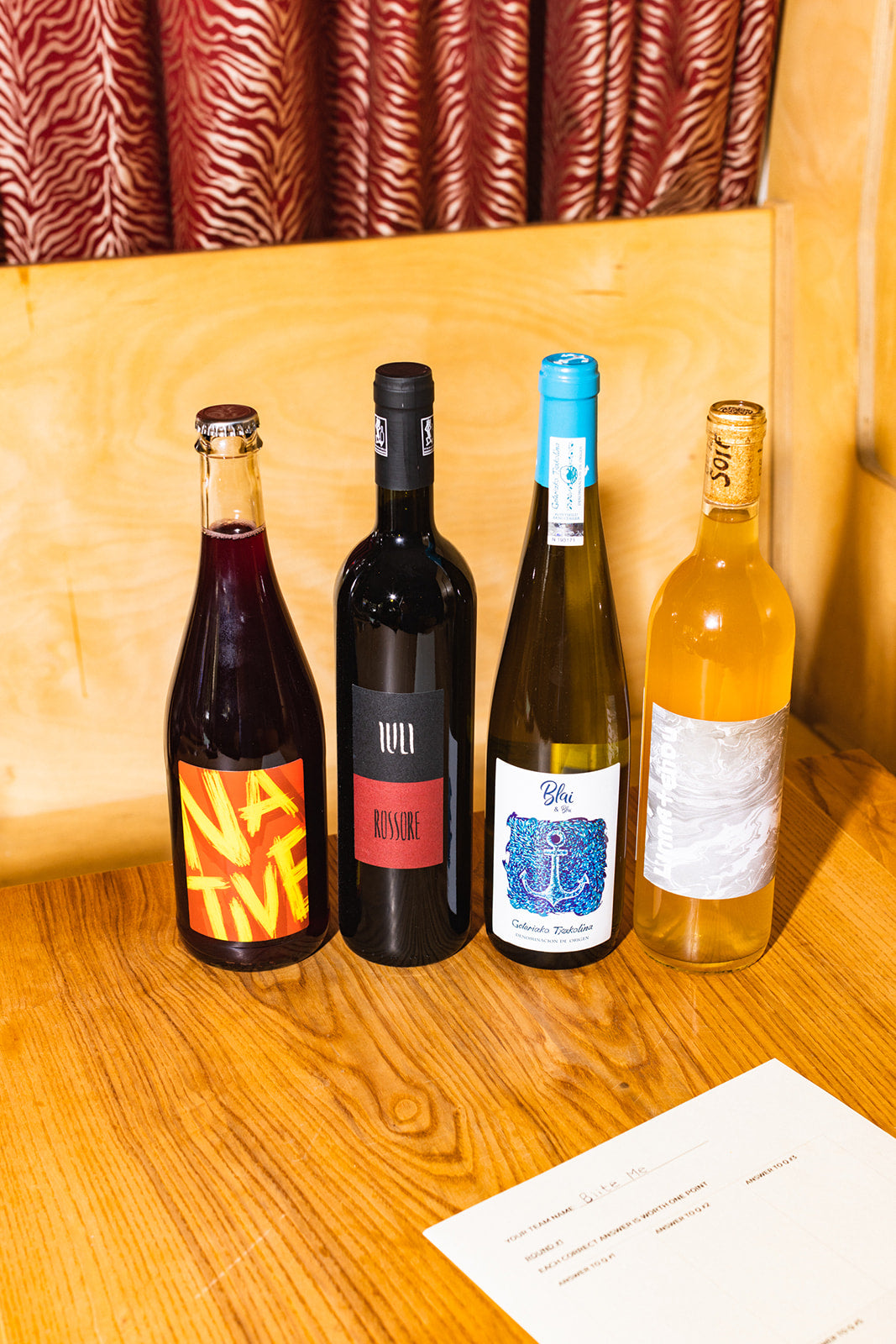 Wine-Paired "Food Trivia" with Lien Ta & Comedian Karl Hess