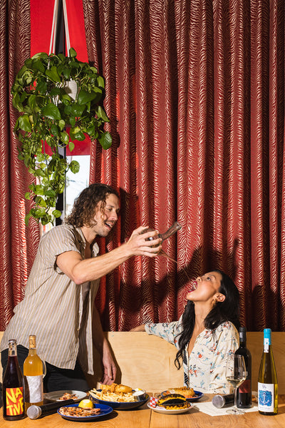 Wine-Paired "Food Trivia" with Lien Ta & Comedian Karl Hess