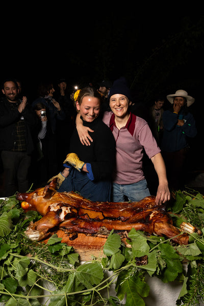 THE HOCK & MYER PIG ROAST AT TWENTIETH ST. GARDEN