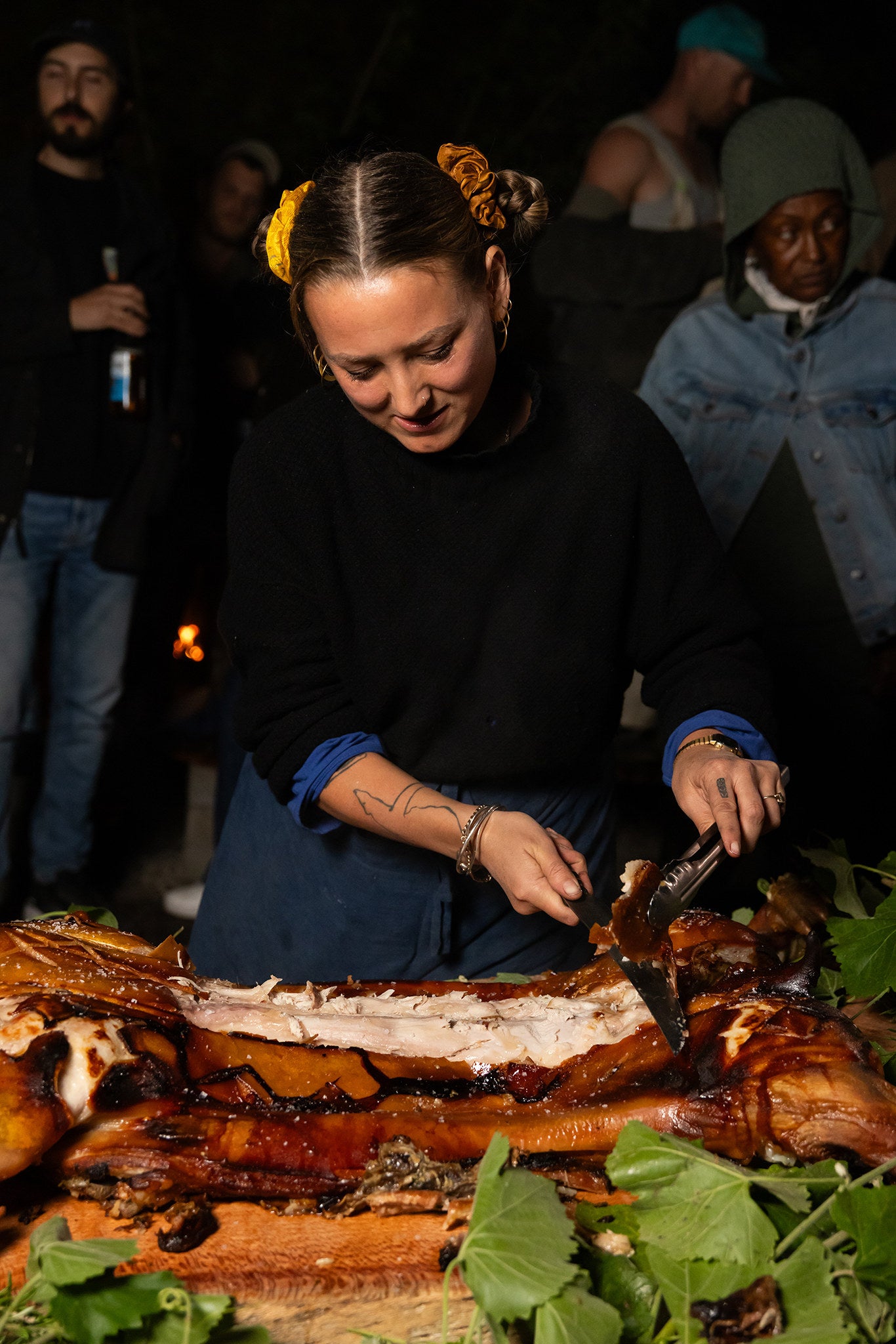THE HOCK & MYER PIG ROAST AT TWENTIETH ST. GARDEN
