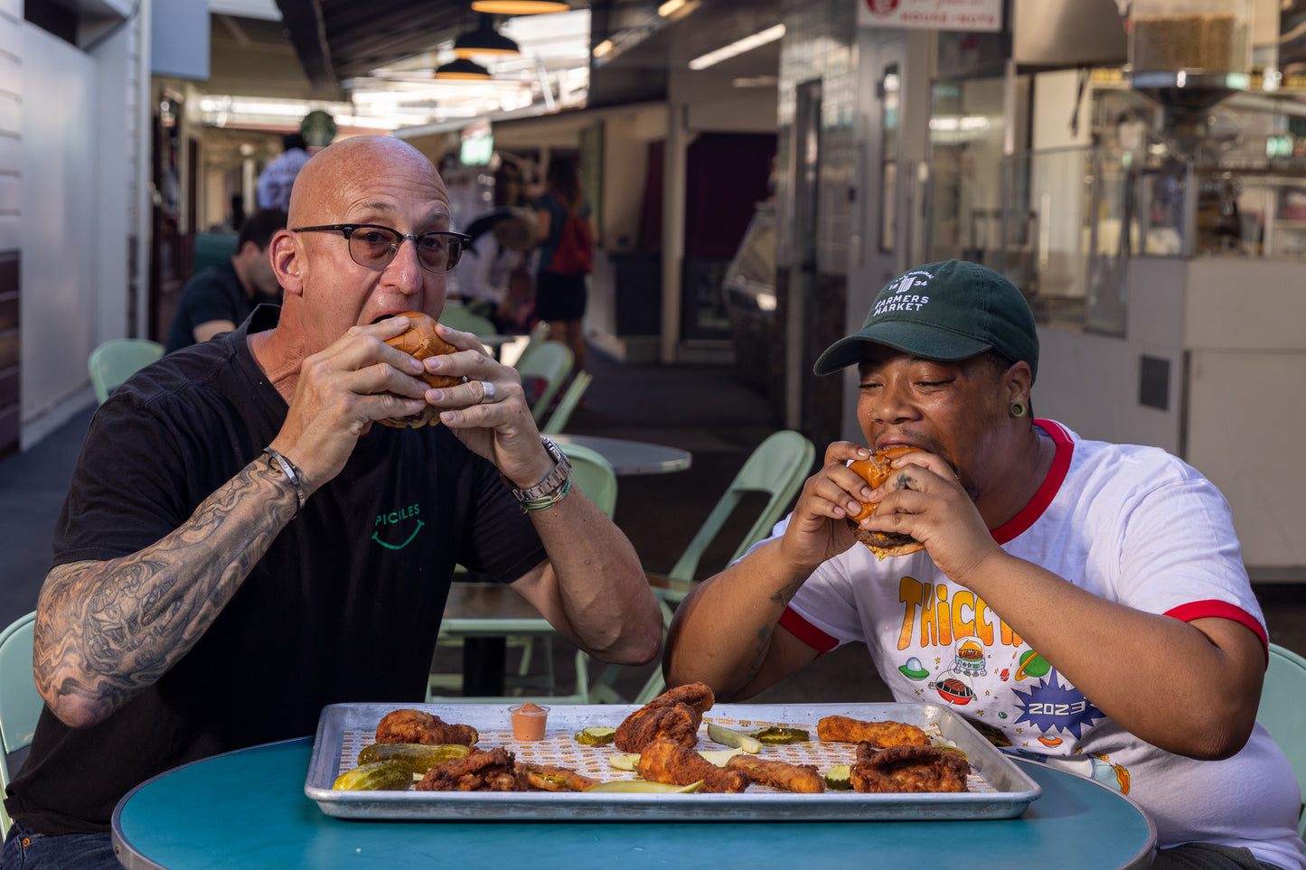 THE BIG DILL: THICC Burger x Kaylin + Kaylin Pickles