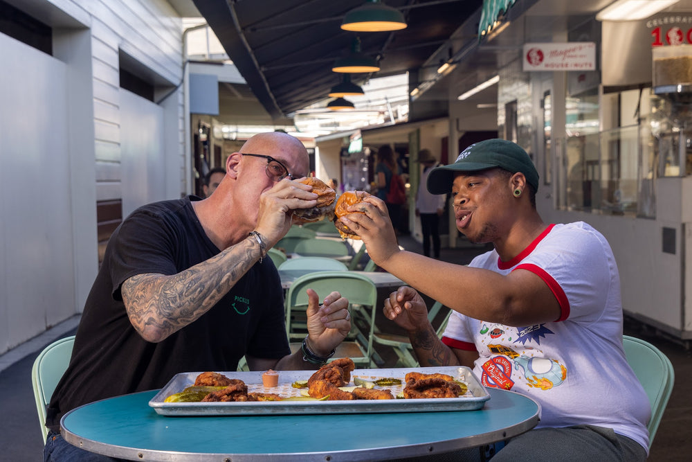 THE BIG DILL: THICC Burger x Kaylin + Kaylin Pickles