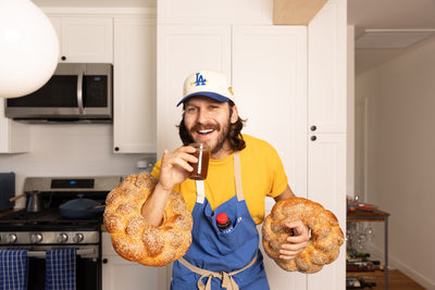 A BIG 'OLE ROUND CHALLAH by challahdad ft. Zab's & Hot Jamn Preserves
