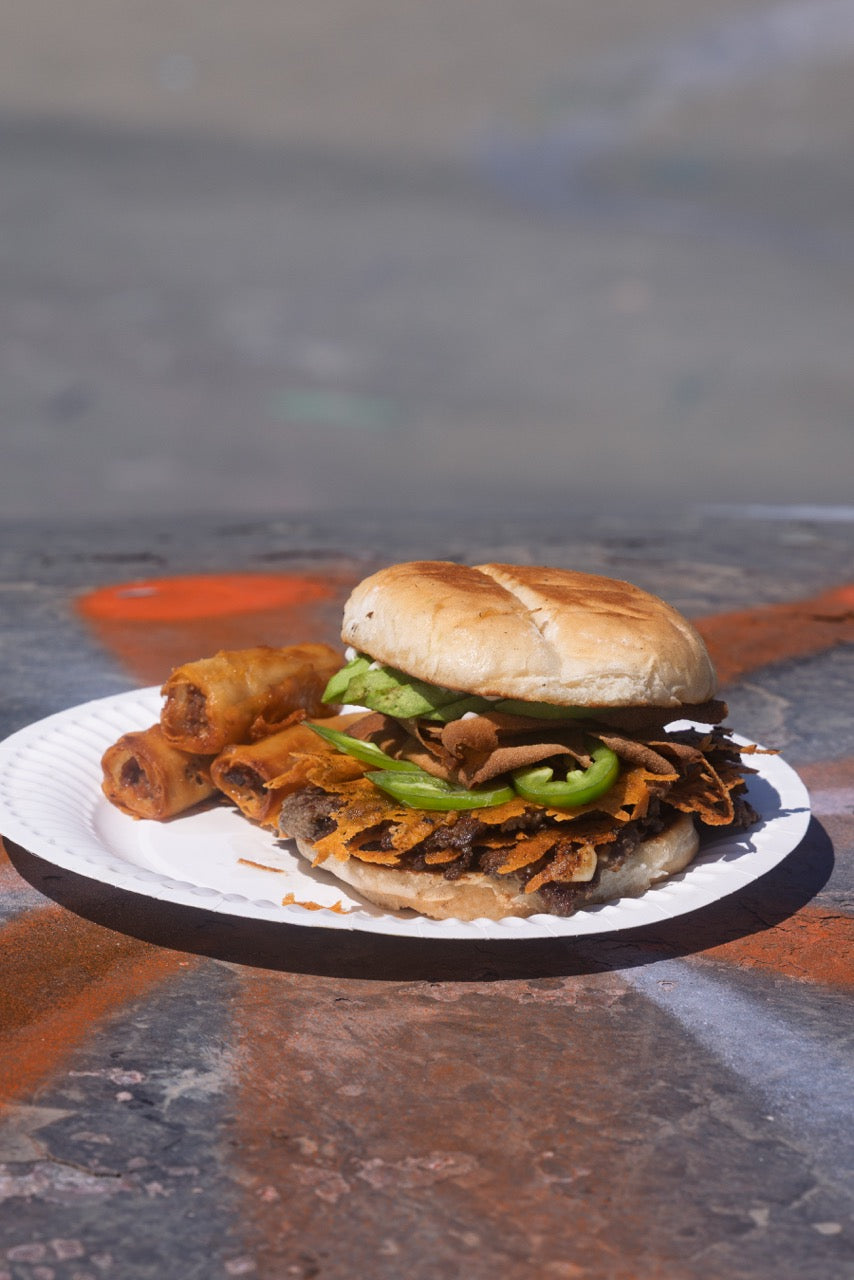BANGER LUMPIA SMASHBURGERS