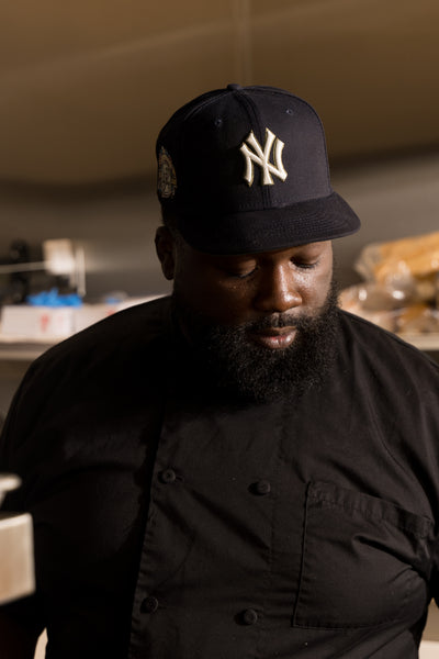 The Smoked Jerk Duck Chopped Cheese