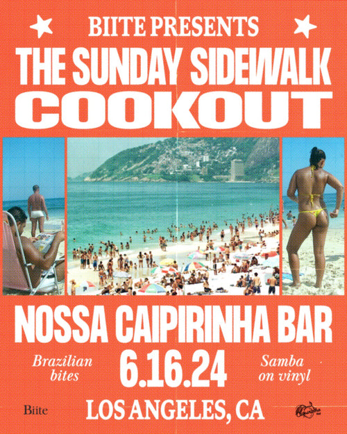The Sunday Sidewalk Cookout at Nossa Caipirinha Bar