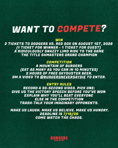 SHMASTERS: A BNSD BURGER EATING COMPETITION