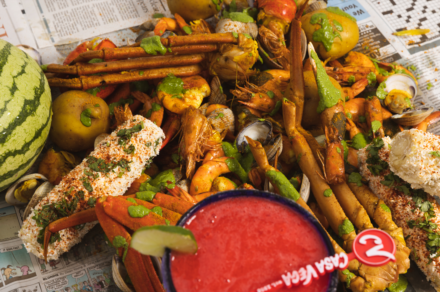 A Caribbean Summer Seafood Boil with Rashida Holmes