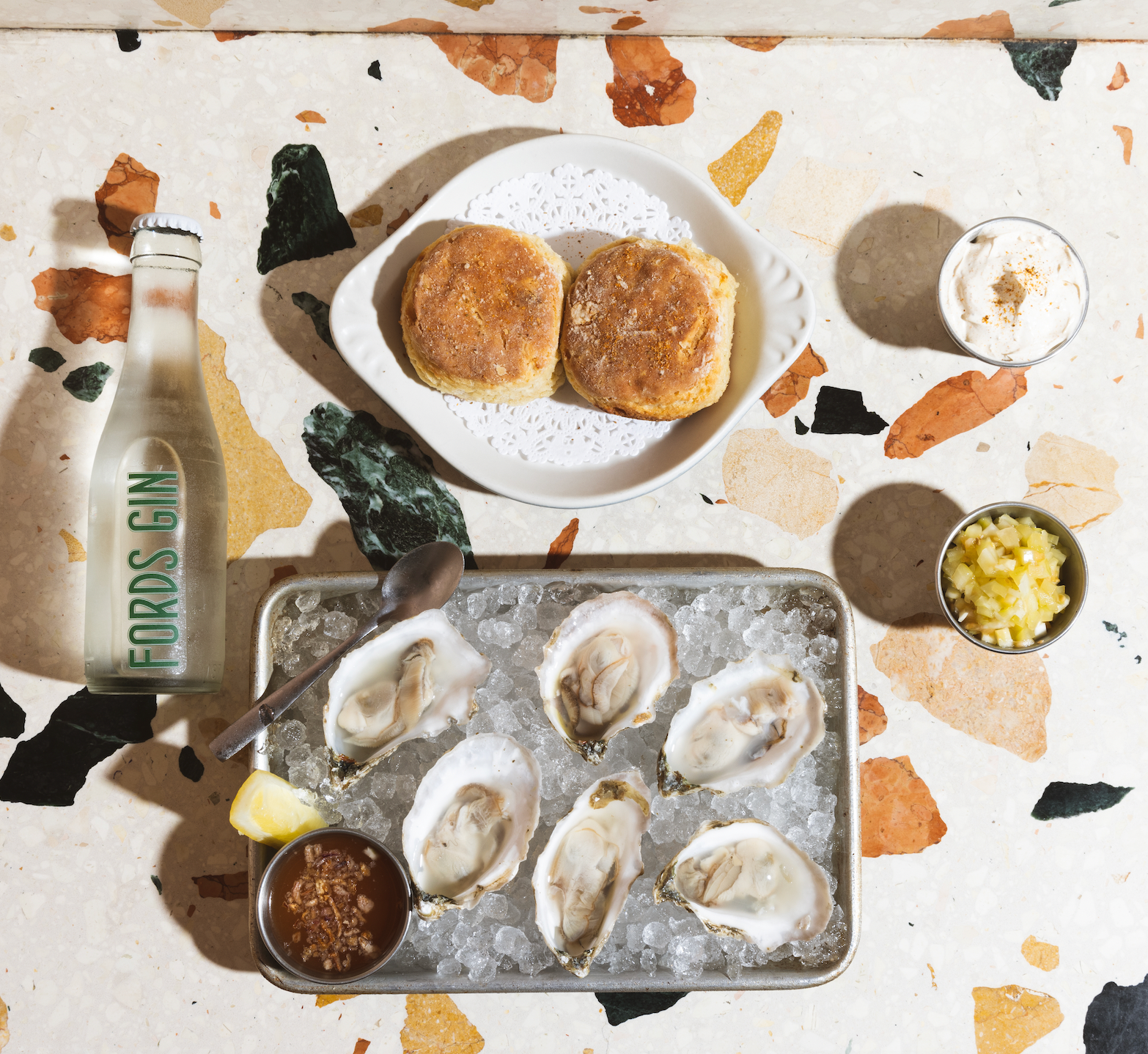 Oysters, Biscuits, and Martinis: Thunderbolt x Fords Gin