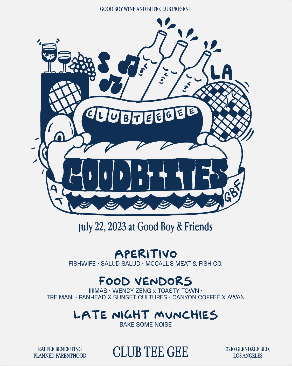 "Good Biites" for Good Boy And Friends: A Festival of Natural Wine & Supernatural Food