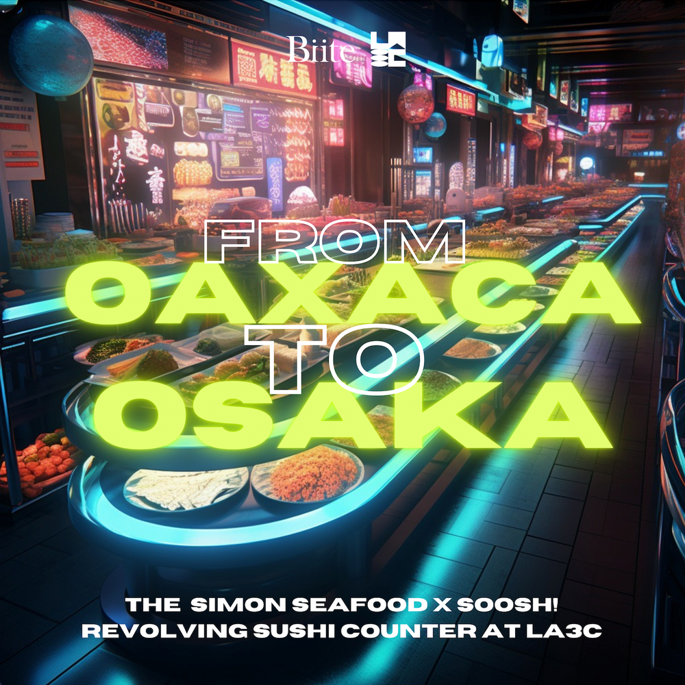 OAXACA TO OSAKA: The Simon Seafood x Soosh! Revolving Sushi Counter at LA3C