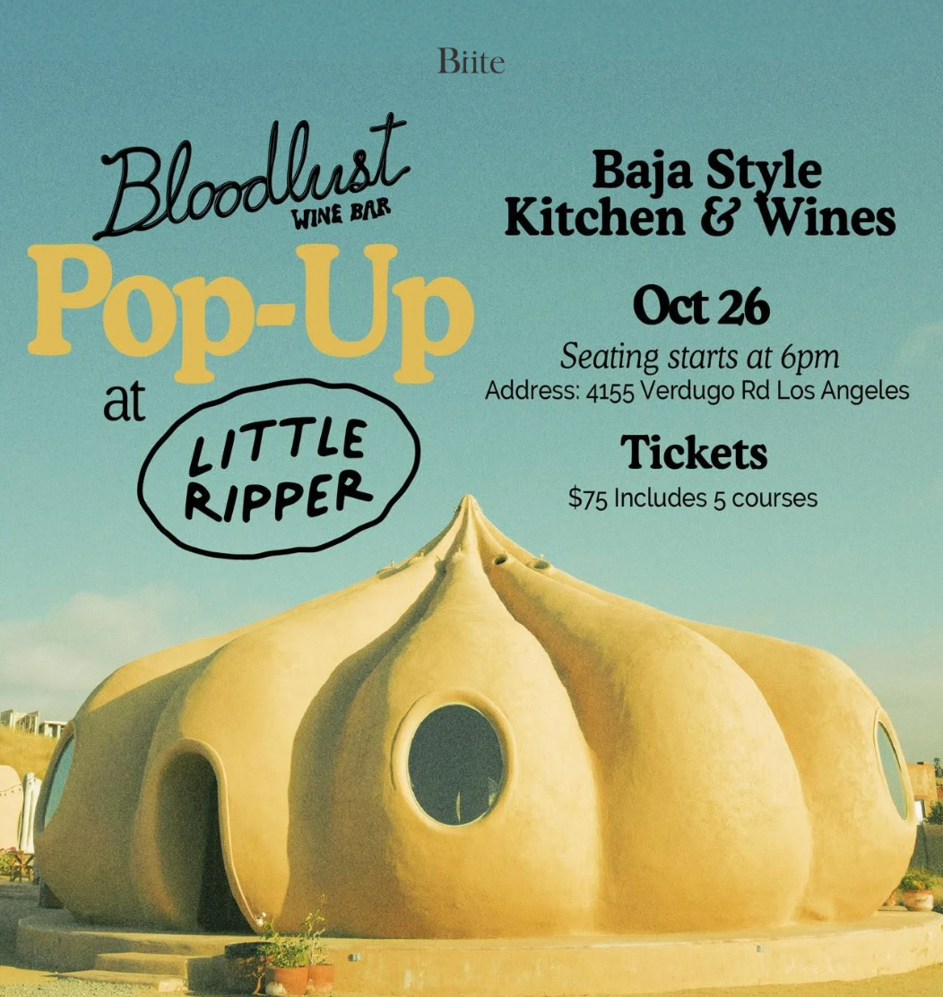 Bloodlust Wine Bar Brings Baja to Little Ripper