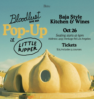 Bloodlust Wine Bar Brings Baja to Little Ripper