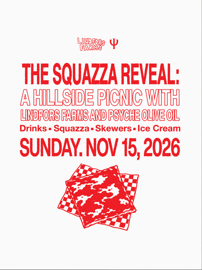 The Squazza Reveal: Lindfors Farms x Psyche Olive Oil