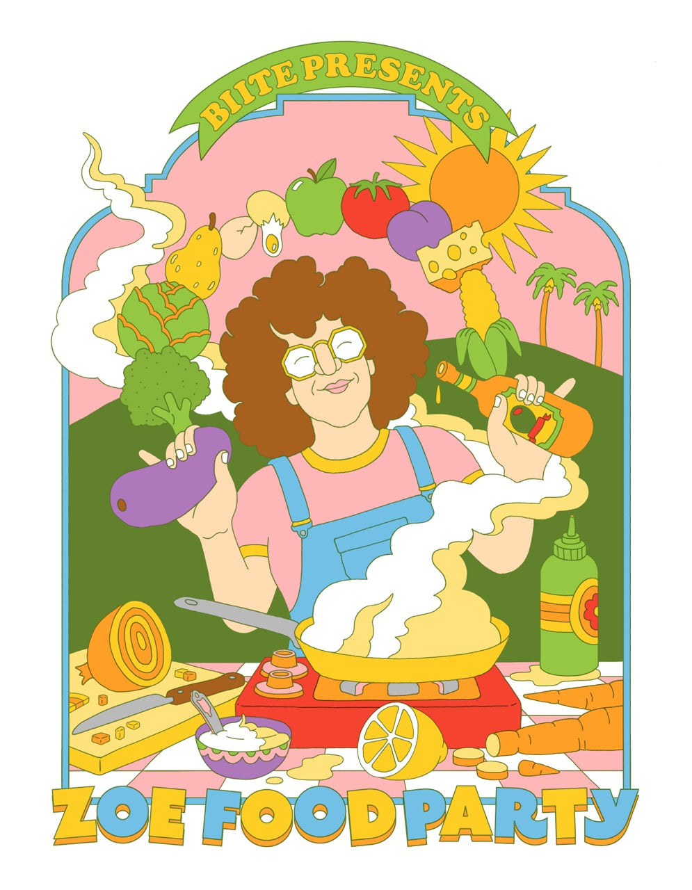 Zoë Food Party at The Hollywood Farmers' Market ft. Pizza Ananda