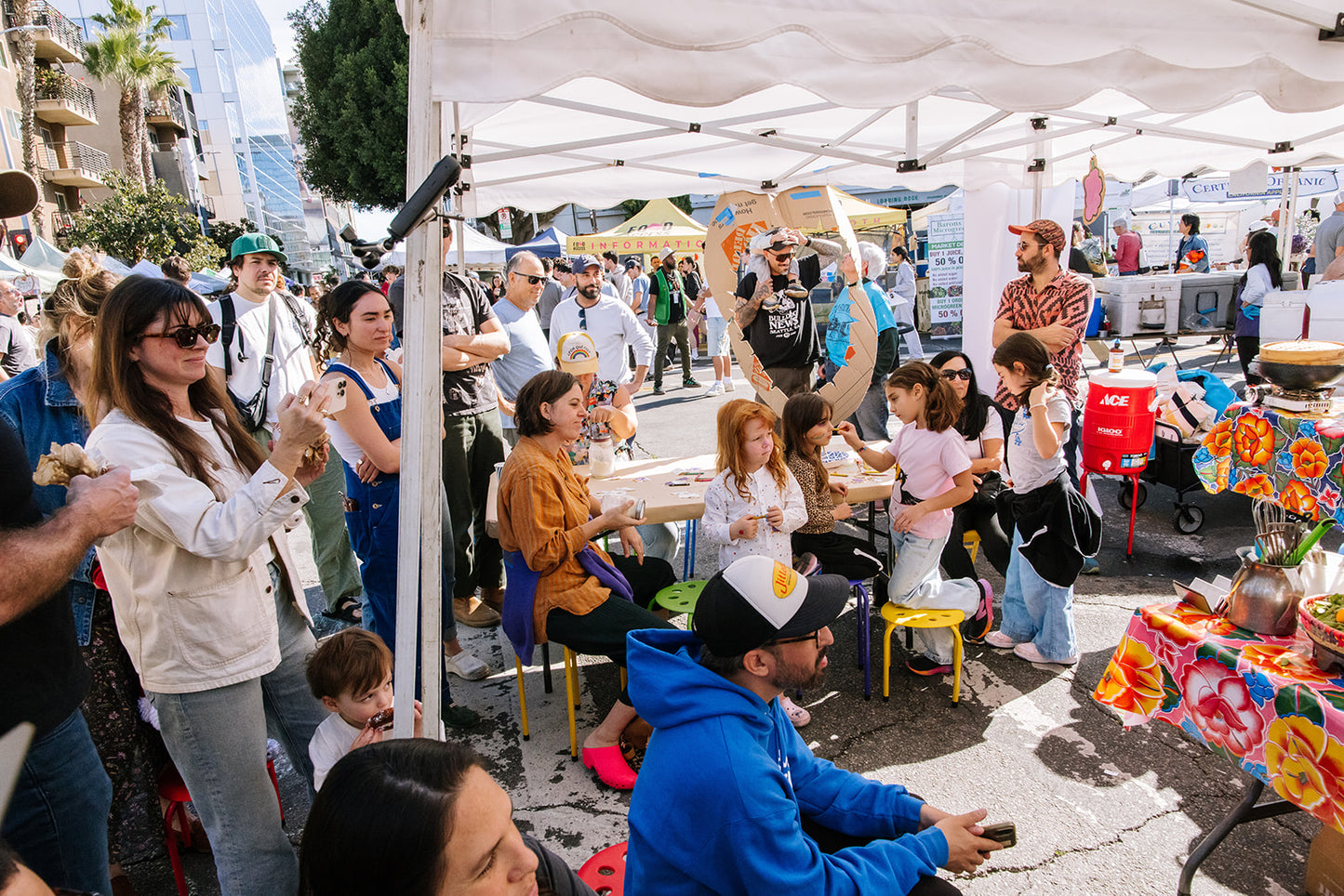 Zoë Food Party at the Hollywood Farmers' Market ft. Honey Hi