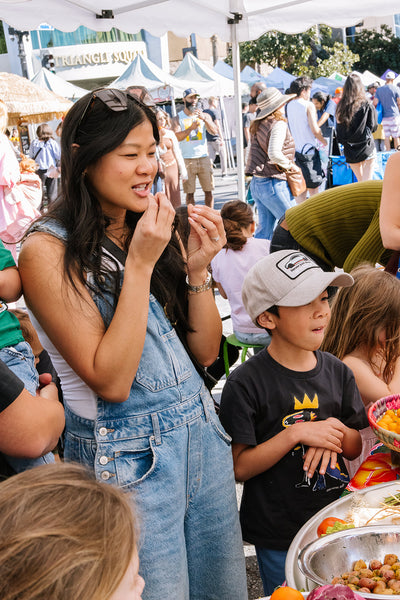 Zoë Food Party at the Hollywood Farmers' Market ft. Honey Hi