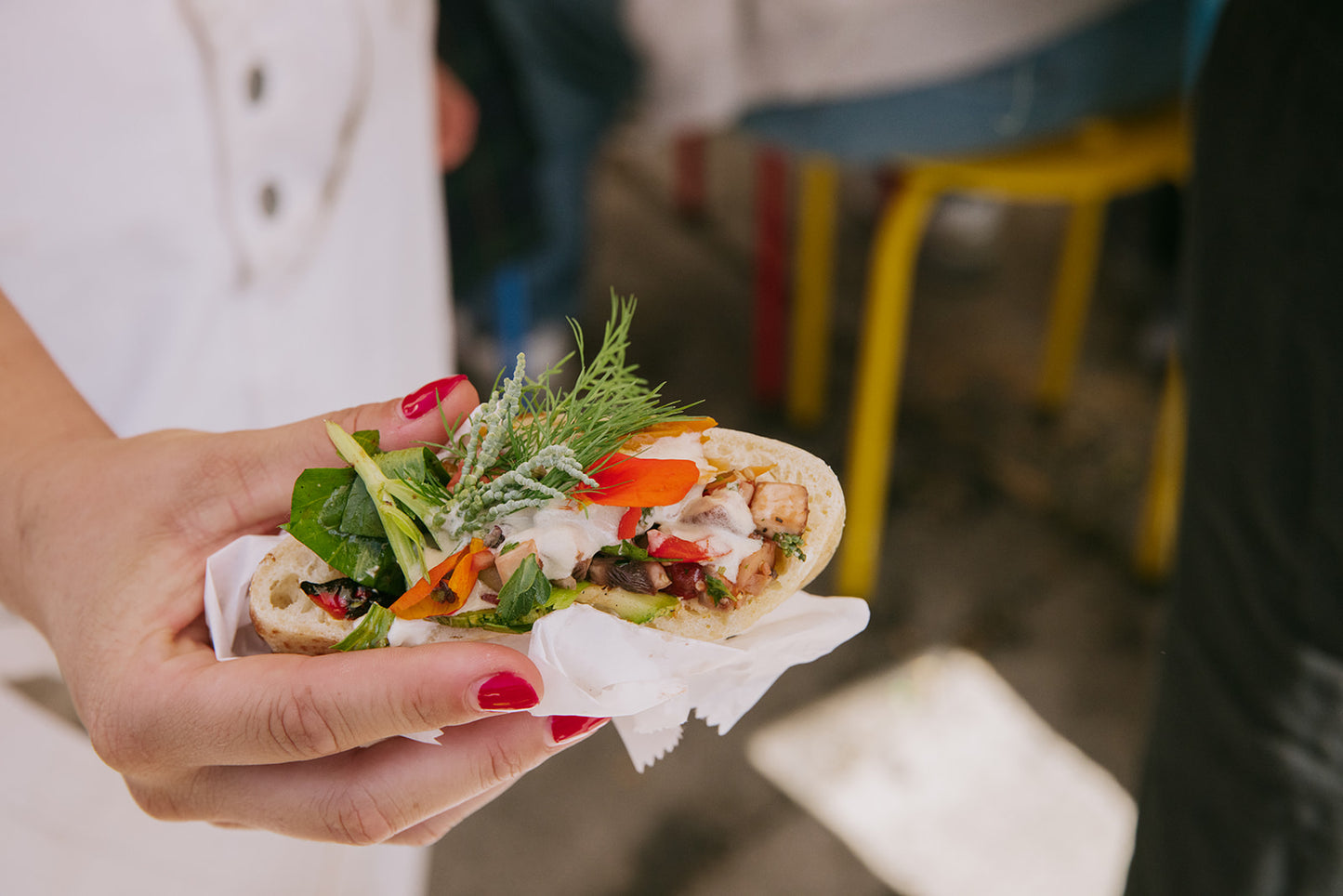 Tableside Pita Service