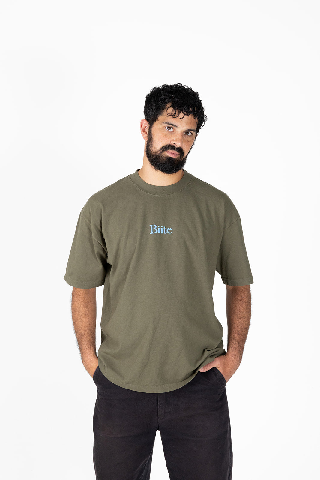Olive Biite Tee