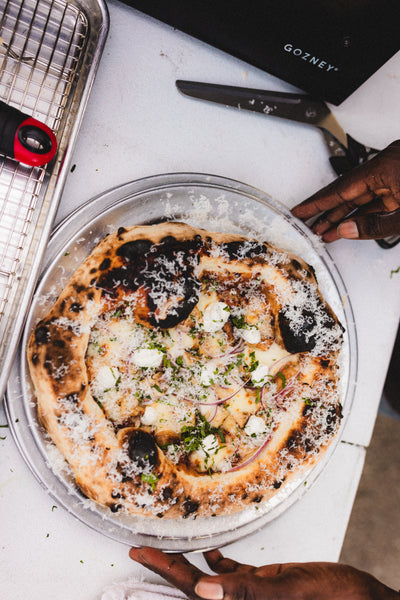 The Jah Mama Za with Pizza Ananda