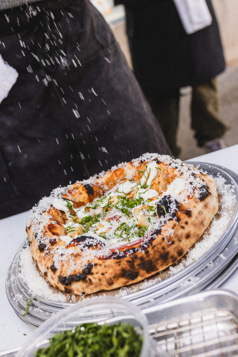 The Jah Mama Za with Pizza Ananda