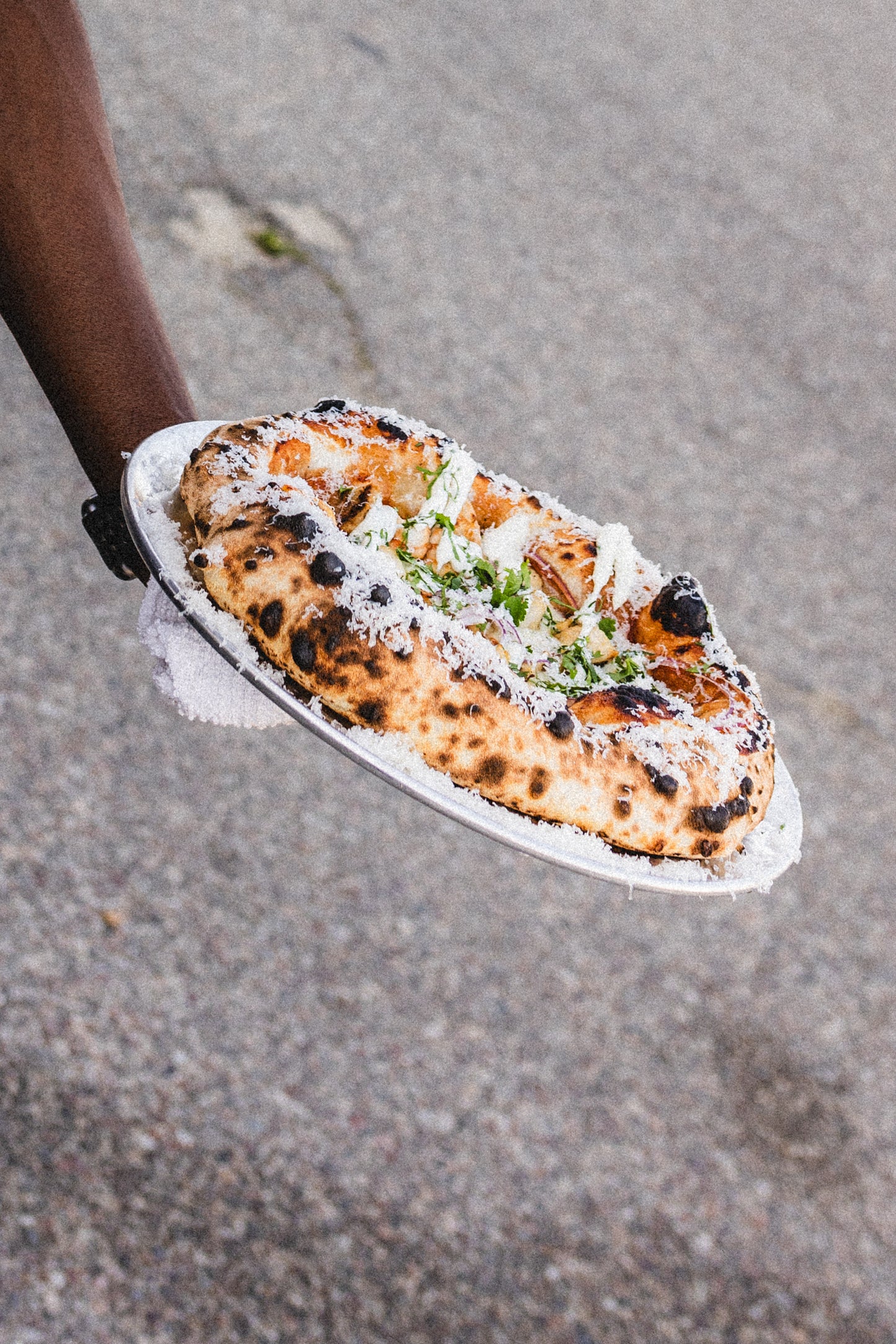 The Jah Mama Za with Pizza Ananda