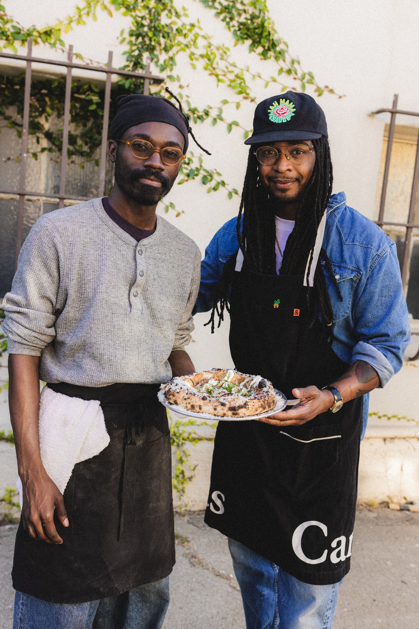 The Jah Mama Za with Pizza Ananda