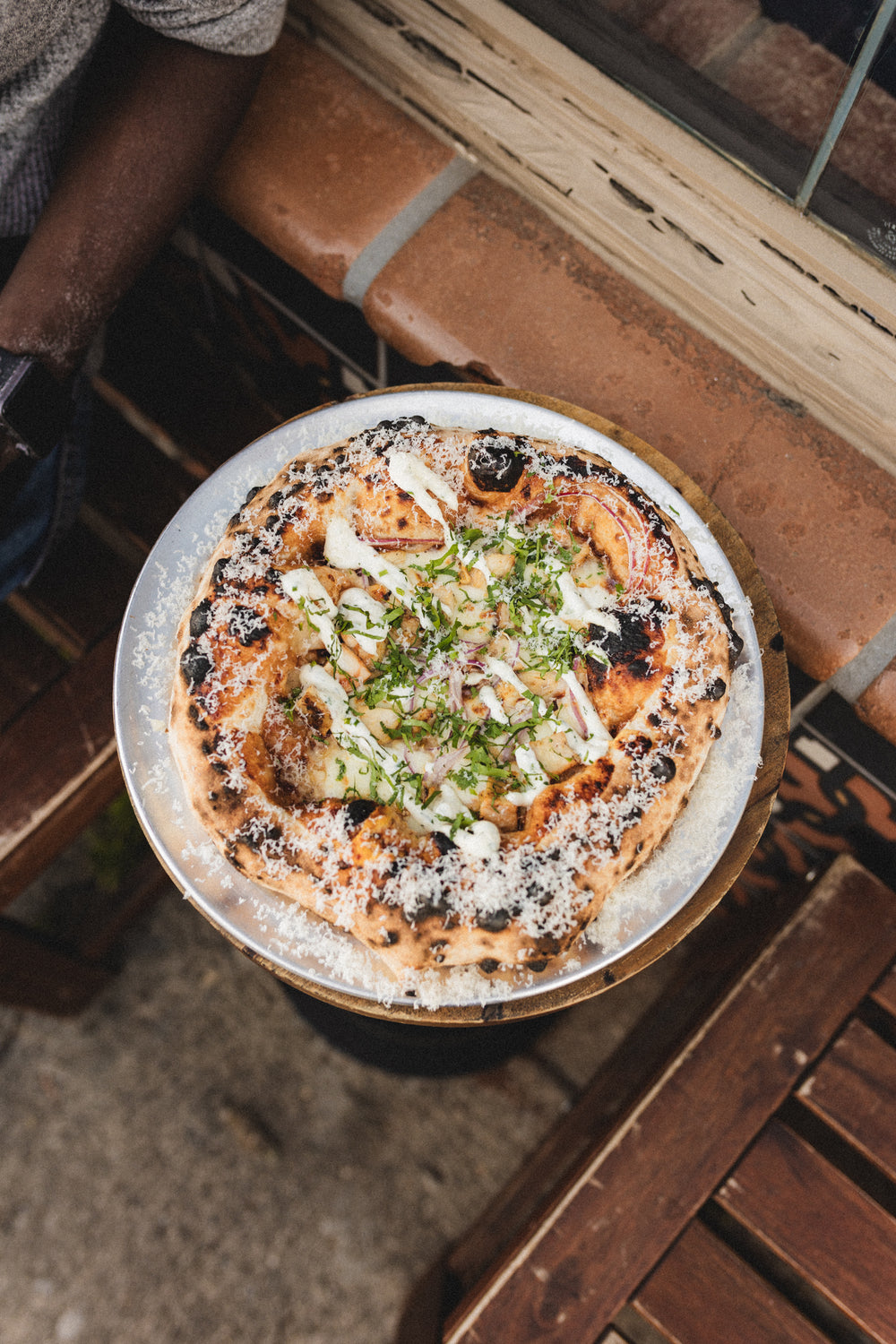 The Jah Mama Za with Pizza Ananda