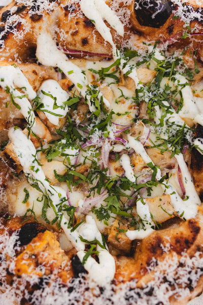 The Jah Mama Za with Pizza Ananda
