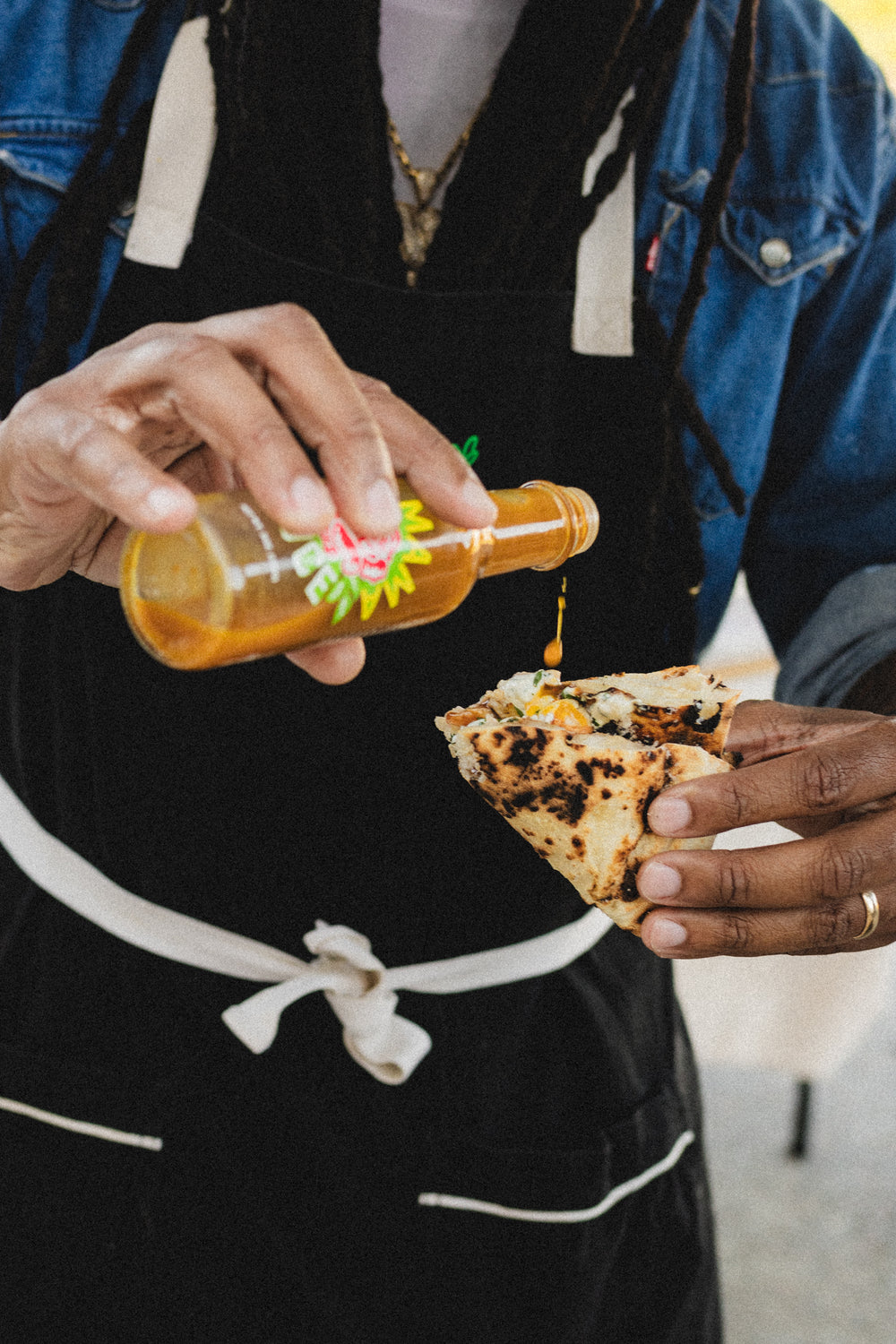 The Jah Mama Za with Pizza Ananda
