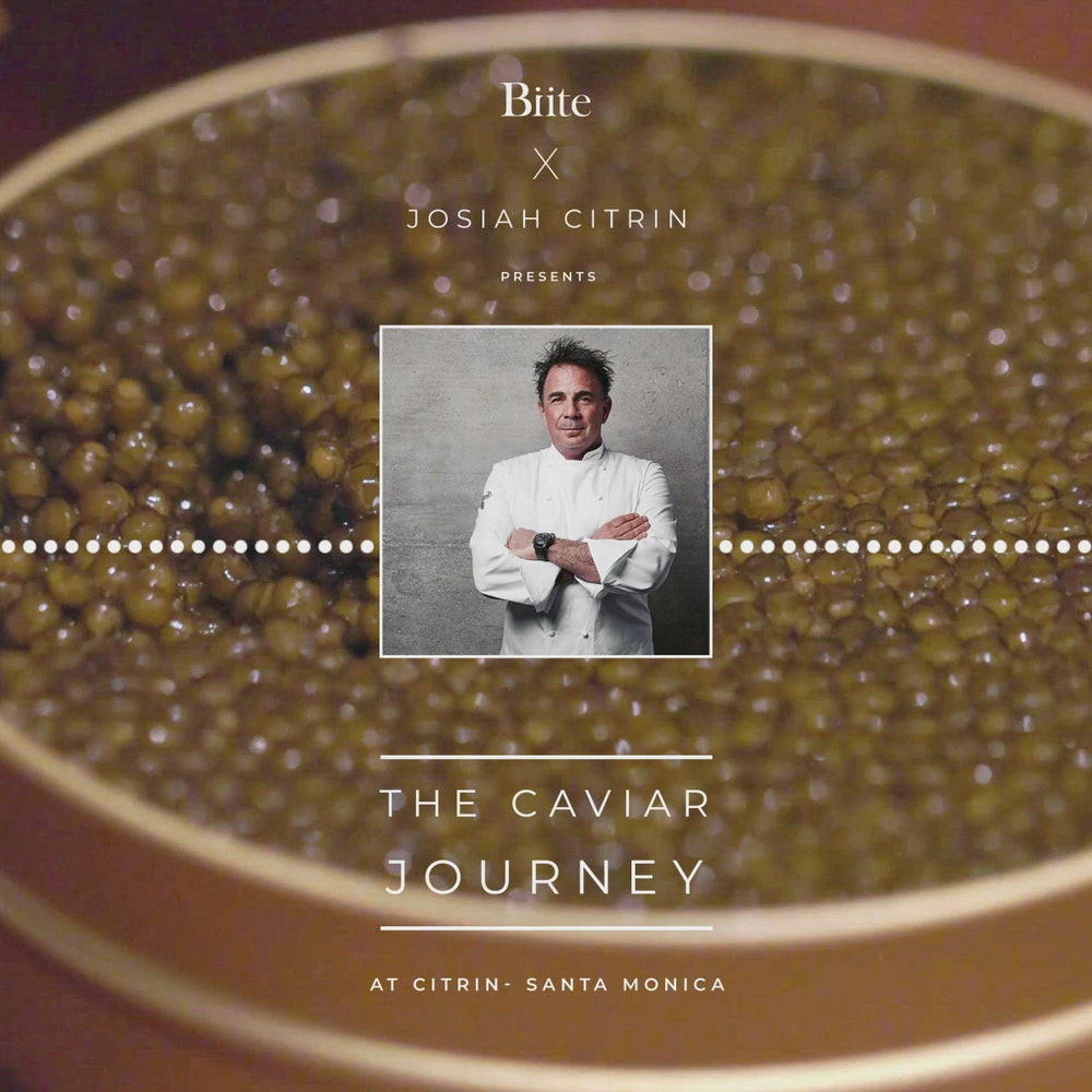 Caviar Journey for Two by Two Michelin Star Chef Josiah Citrin