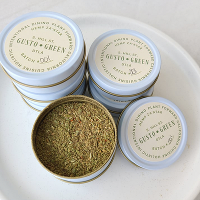 Limited Edition Gusto Green Hemp Za’atar Spice Blend: Batch #001