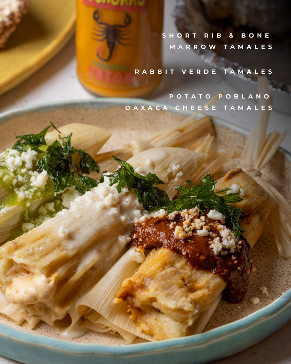 La Tamalada Italiana: Holiday Tamale Feast for 4 by Amiga Amore