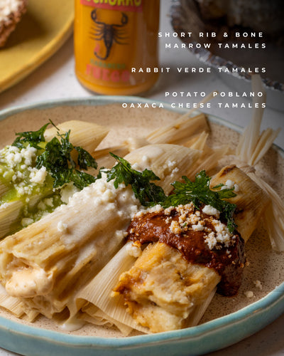 La Tamalada Italiana: Holiday Tamale Feast for 4 by Amiga Amore