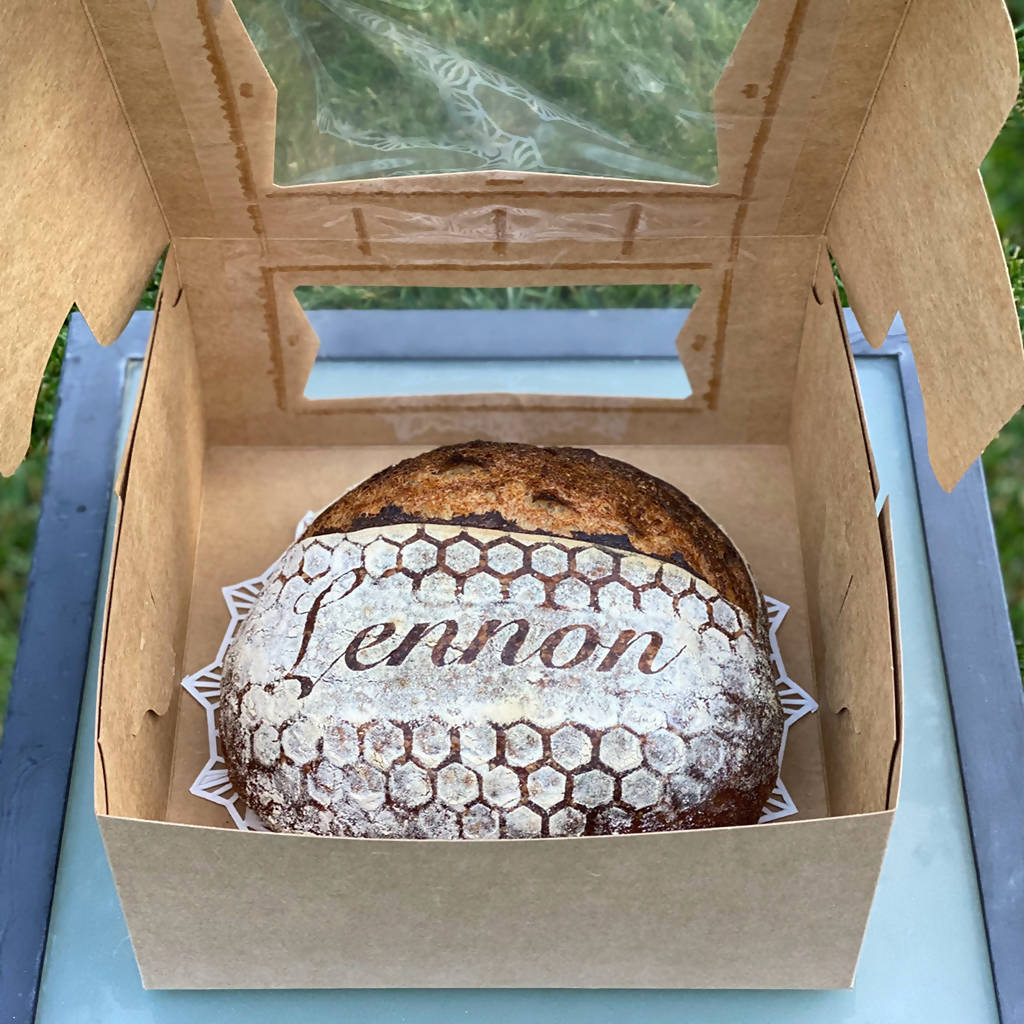 Organic Sourdough Loaf + CUSTOM Design Option