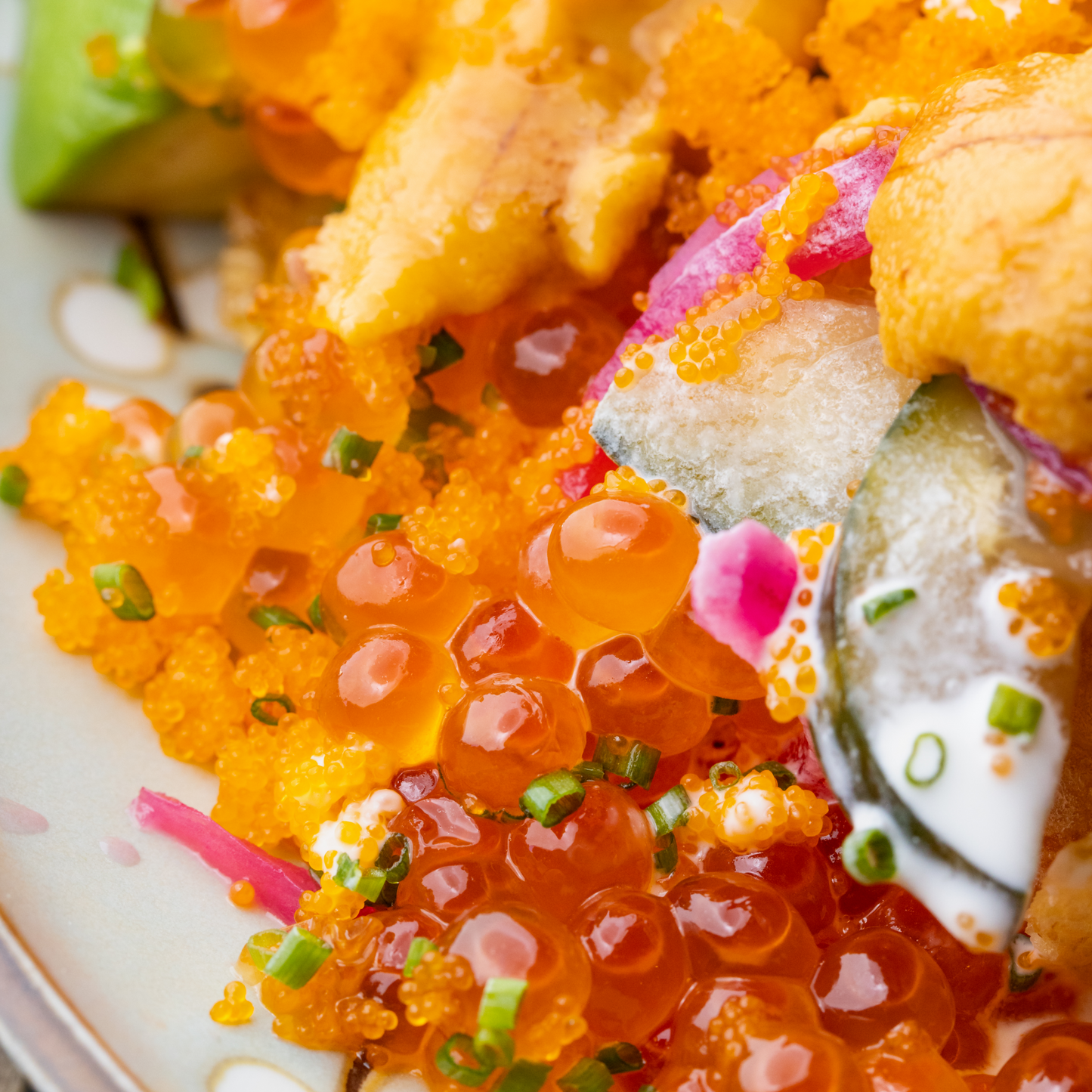 Game Day Loaded Caviar Nachos by Brian Bornemann of Crudo e Nudo