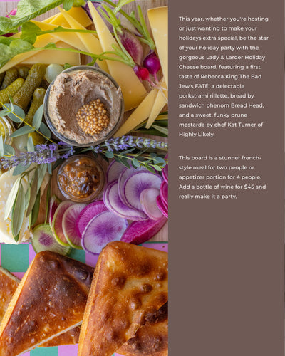 LA Culinary All Star Holiday Grazing Board