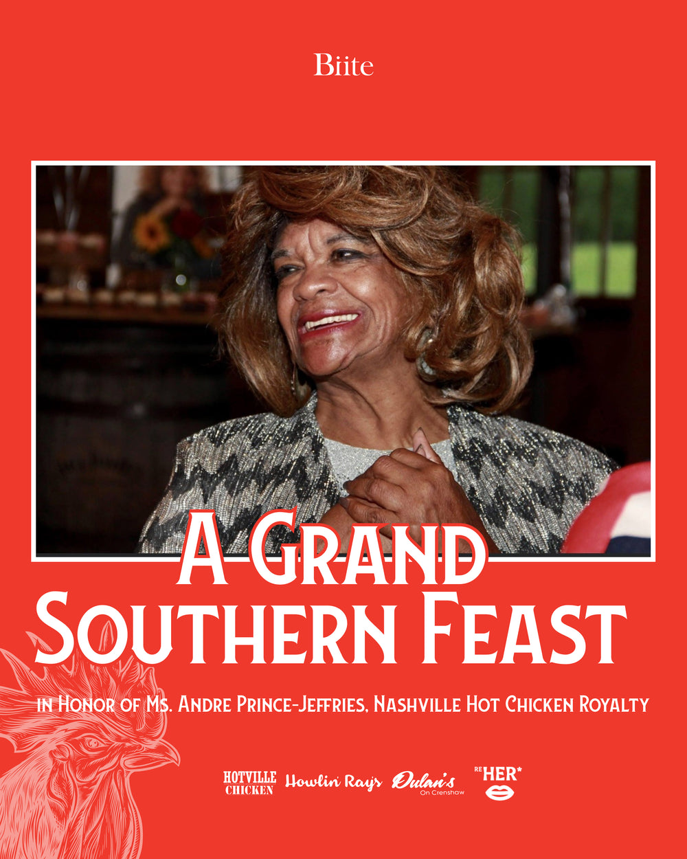 A Grand Southern Feast in Honor of Ms. Andre Prince-Jeffries, Nashville Hot Chicken Royalty