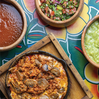 Big Game Chori-Queso Party Dip Set by Bricia Lopez of Guelaguetza